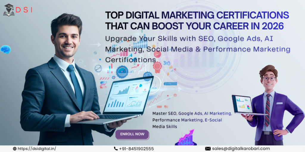 ✔ Enhance your professional credibility ✔ Improve job opportunities ✔ Increase salary potential ✔ Gain practical marketing knowledge ✔ Stay updated with industry changes ✔ Build confidence in handling marketing campaigns ✔ Stand out during recruitment processes