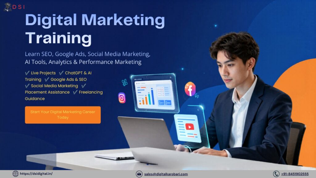 Search Engine Optimization (SEO) Google Ads & Performance Marketing Social Media Marketing Content Marketing AI-Powered Marketing Tools Analytics & Data Tracking Lead Generation & Marketing Automation