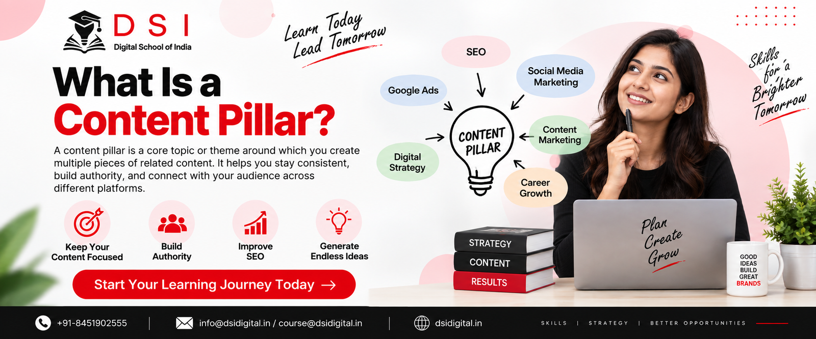 What Is a Content Pillar? Digital marketing content strategy guide by DSI